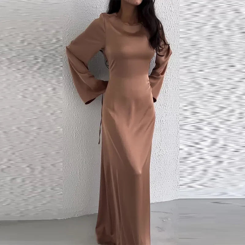 Slim Fit Abaya Dress