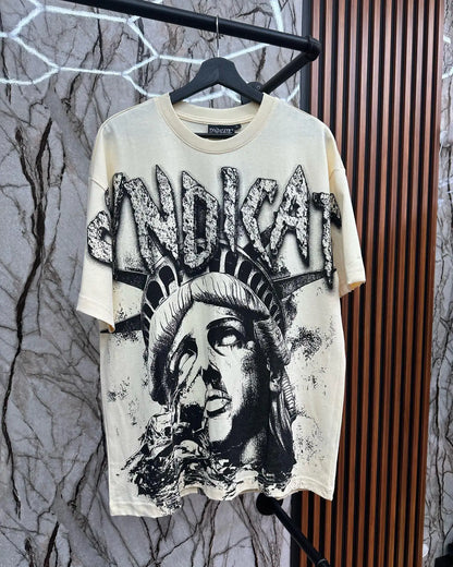 Hip-Hop graphic Print Tee