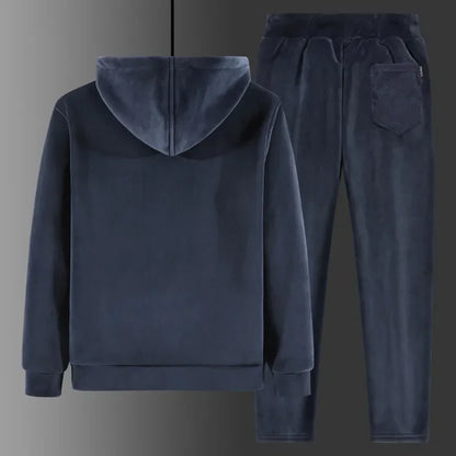 Men's Fleece Jacket Pants Set
