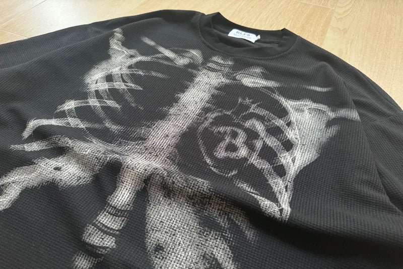 Waffle Skeleton T-Shirt