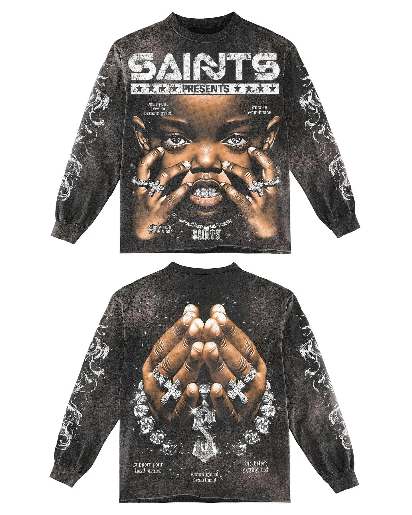 Vintage Graphic Long Sleeve Tee