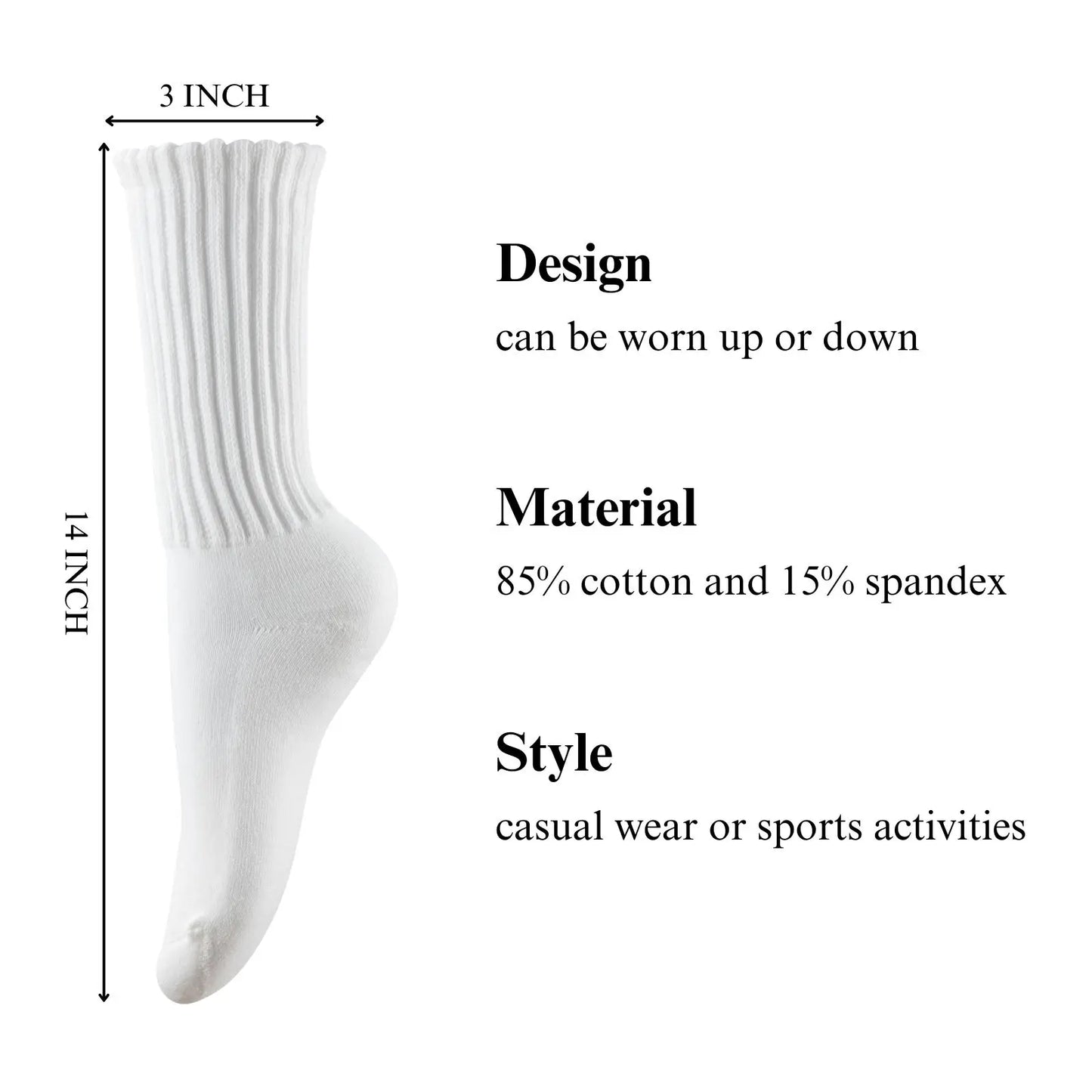 Women Chunky Boot Socks