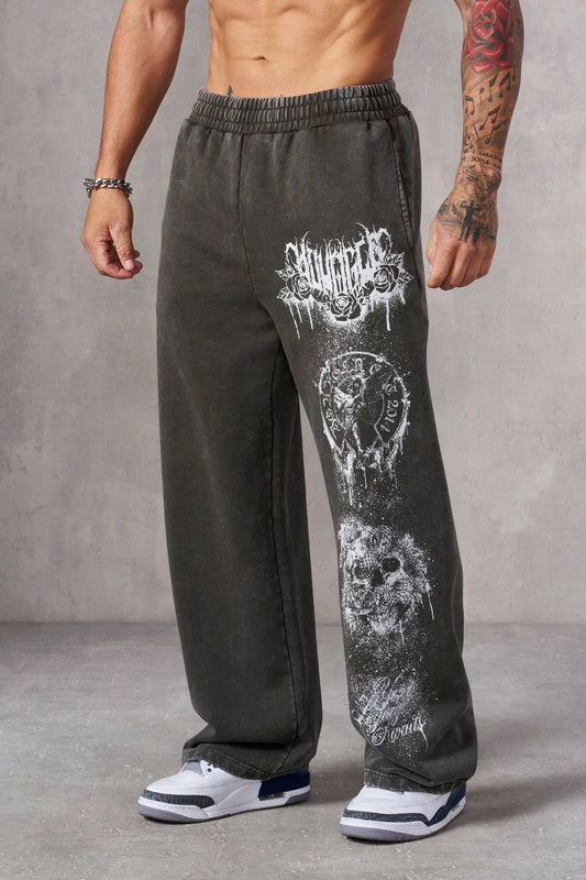 Men’s Cycling Printed Pants