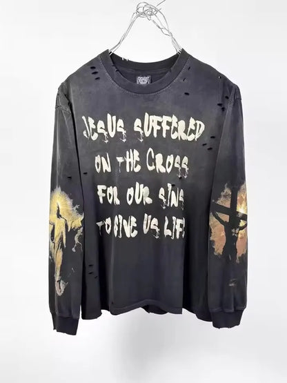 Saint Graffiti Long Sleeve Tee
