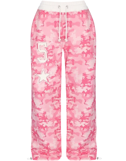 Women Camouflage Two-Piece Set