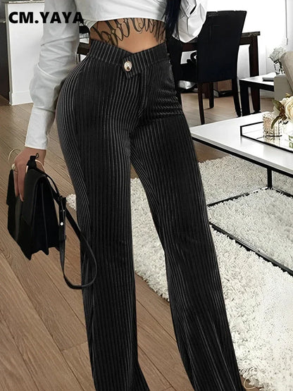 Corduroy Wide Pants