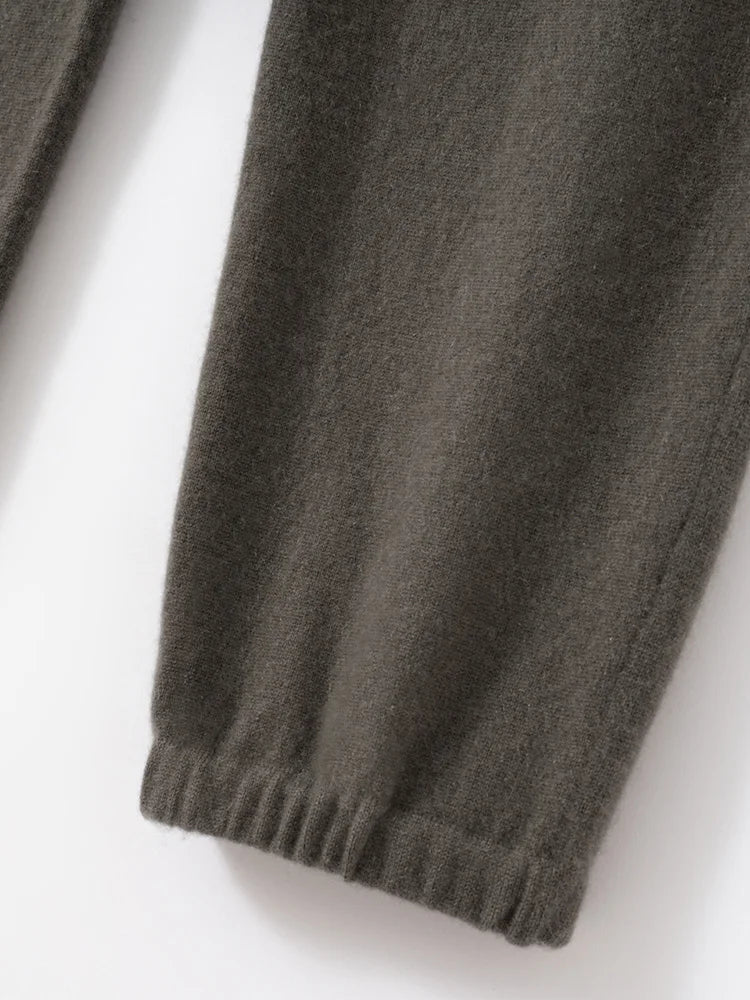 Cashmere Hooded Cardigan Set