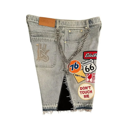 Retro Denim Shorts