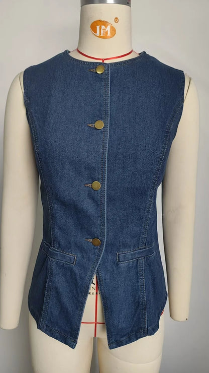 Two-Piece Vest Set