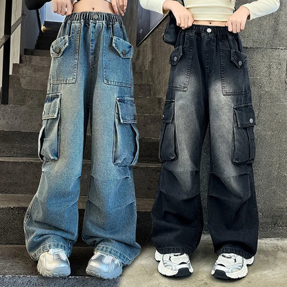 Vintage Baggy Denim Pants
