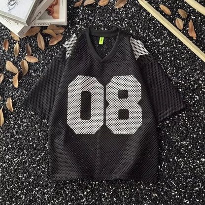 Retro Mesh Summer Tee