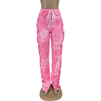 Tie-Dye Cargo Pants