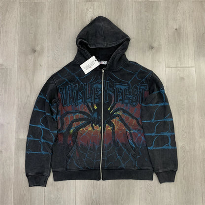 Wing Vale Zip-Up Hoodie