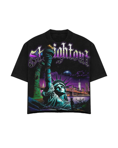 Gothic Liberty Graphic Tee