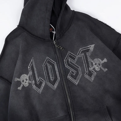 Skull Hoodie Set