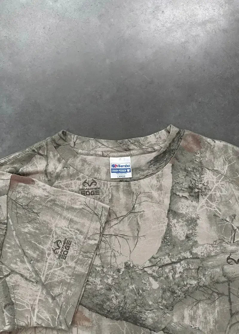 Y2K Camo Graphic Streetwear