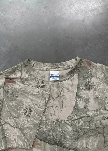 Y2K Camo Graphic Streetwear