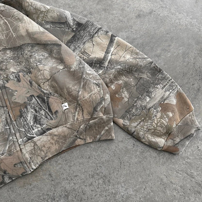 Y2K Camo Zip Hoodie