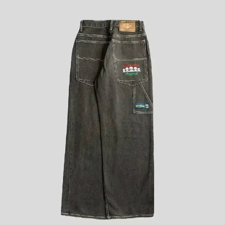 Y2K Rhinestone Sequin Jeans