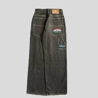 Y2K Rhinestone Sequin Jeans