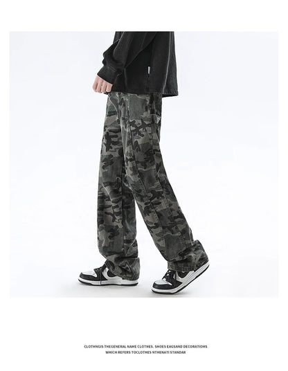Grey Cargo Jeans