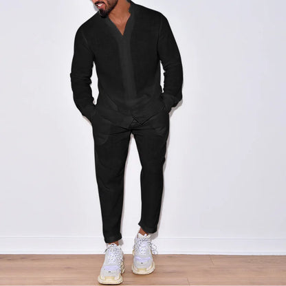 Men’s Monochrome Casual Suit